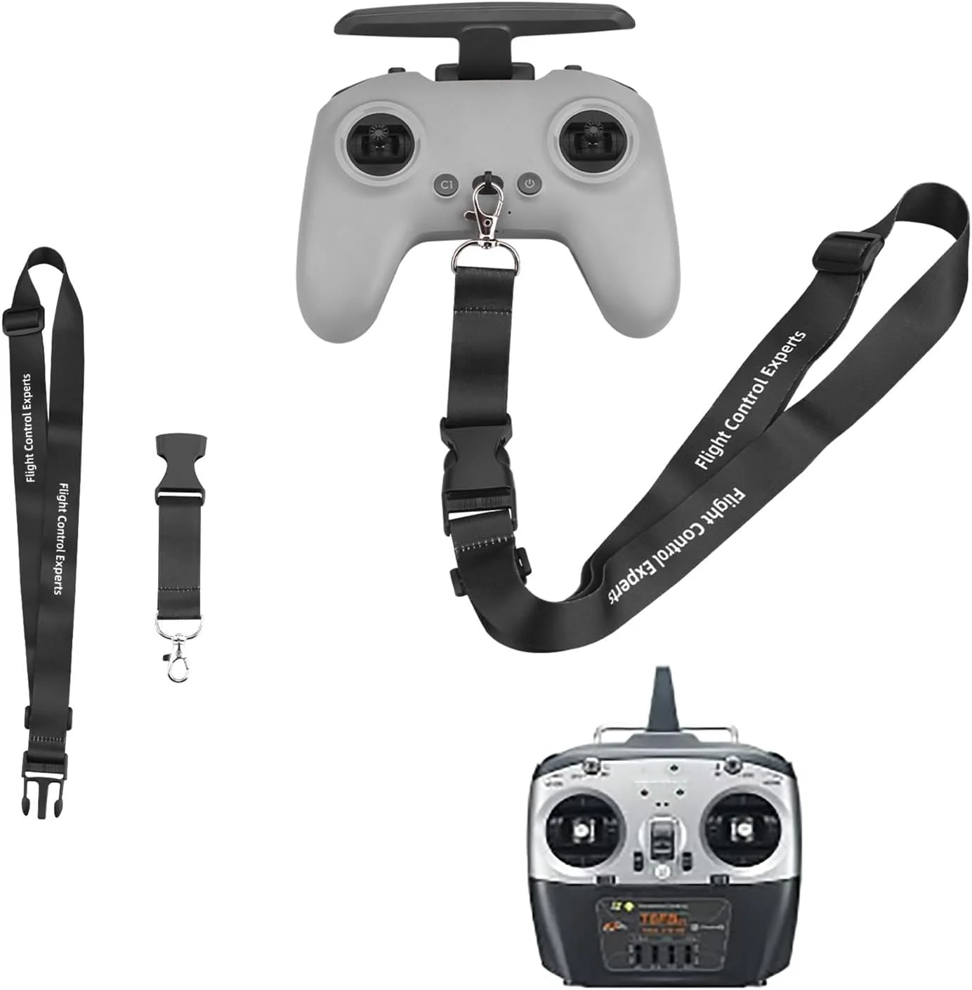 بند گردنی نایلونی قابل تنظیم Wtohoby برای کنترل از راه دور DJI Avata 2/Avata/FPV Remote Controller 3/2 Phantom 3 4، بند آویز گردنی ایمنی، قلاب، لوازم جانبی پهپاد دوربین، مشکی، L بند گردنی نایلونی قابل تنظیم Wtohoby برای کنترل از راه دور DJI Avata 2/Avata/FPV Remote Controller 3/2 Phantom 3 4، بند آویز گردنی ایمنی، قلاب، لوازم جانبی پهپاد دوربین، مشکی، L