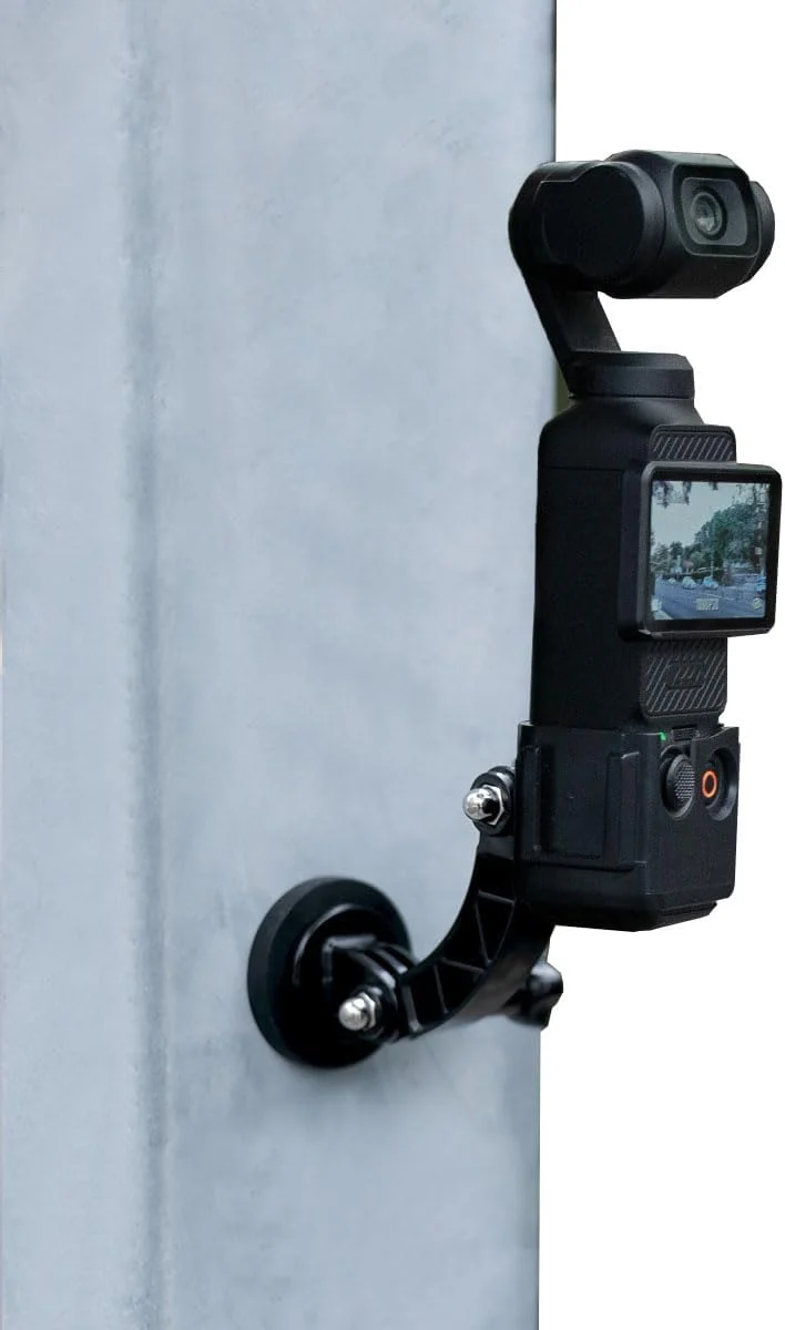 آداپتور توسعه پایه مغناطیسی Lupholue، دستبند دوربین با کفشک سرد روی نرده های خودرو و یخچال، قاب گسترش مغناطیسی چرخش 360 درجه برای DJI Osmo Pocket 3 آداپتور توسعه پایه مغناطیسی Lupholue، دستبند دوربین با کفشک سرد روی نرده های خودرو و یخچال، قاب گسترش مغناطیسی چرخش 360 درجه برای DJI Osmo Pocket 3