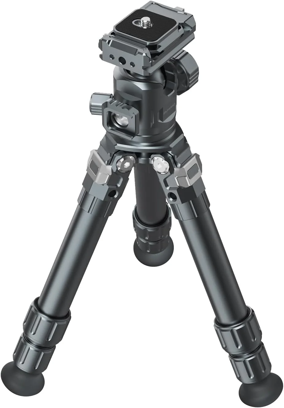 سه پایه دوربین PUKOKO با سر توپی آلومینیومی و صفحه رهاسازی سریع، چرخش 360 درجه، ظرفیت بار 8 کیلوگرم، حداکثر ارتفاع 427 میلی متر سه پایه دوربین PUKOKO با سر توپی آلومینیومی و صفحه رهاسازی سریع، چرخش 360 درجه، ظرفیت بار 8 کیلوگرم، حداکثر ارتفاع 427 میلی متر