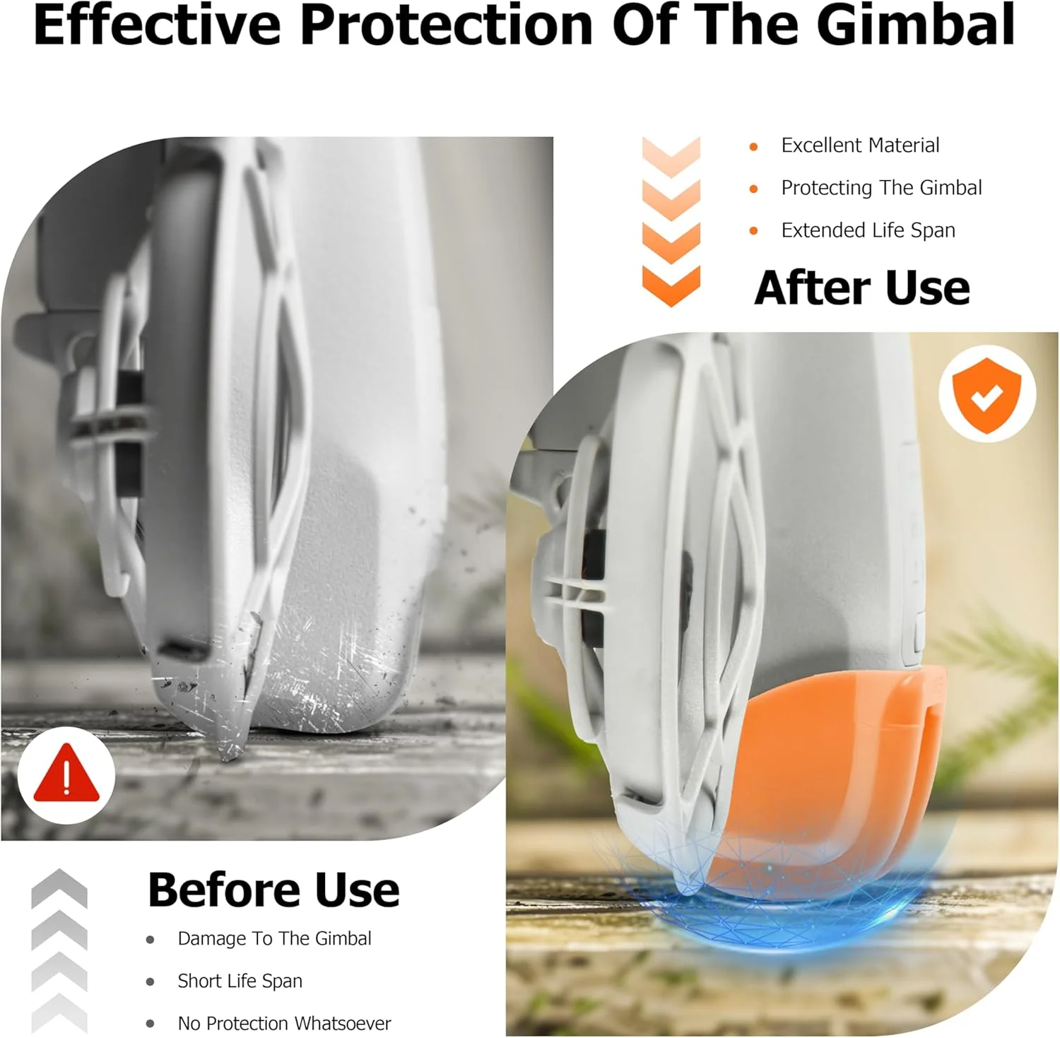 محافظ گیمبال دوربین STARTRC PHOTO برای لوازم جانبی DJI Neo، محافظ لنز گیمبال ضد برخورد برای دوربین پهپاد DJI Neo