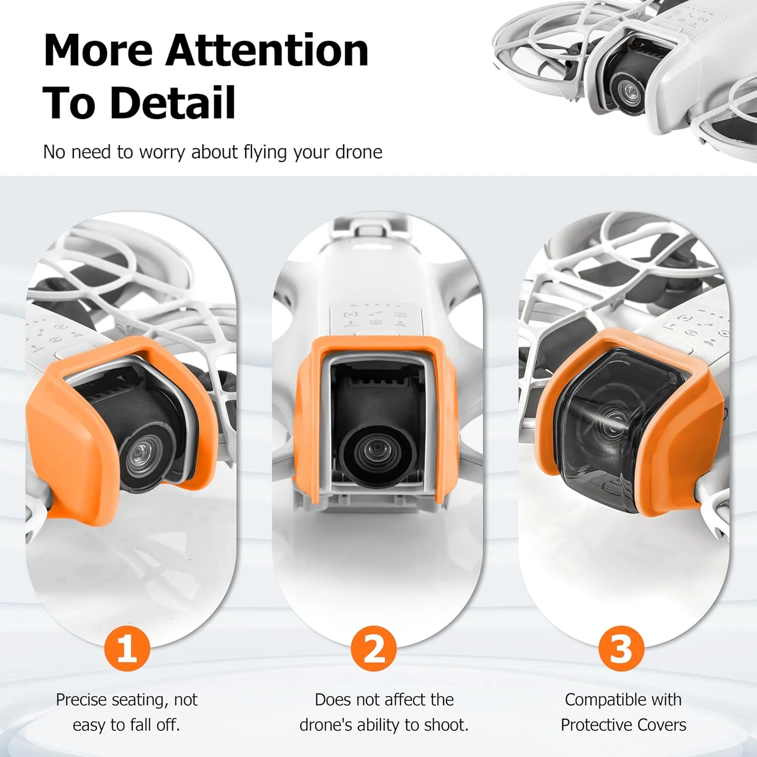 محافظ گیمبال دوربین STARTRC PHOTO برای لوازم جانبی DJI Neo، محافظ لنز گیمبال ضد برخورد برای دوربین پهپاد DJI Neo