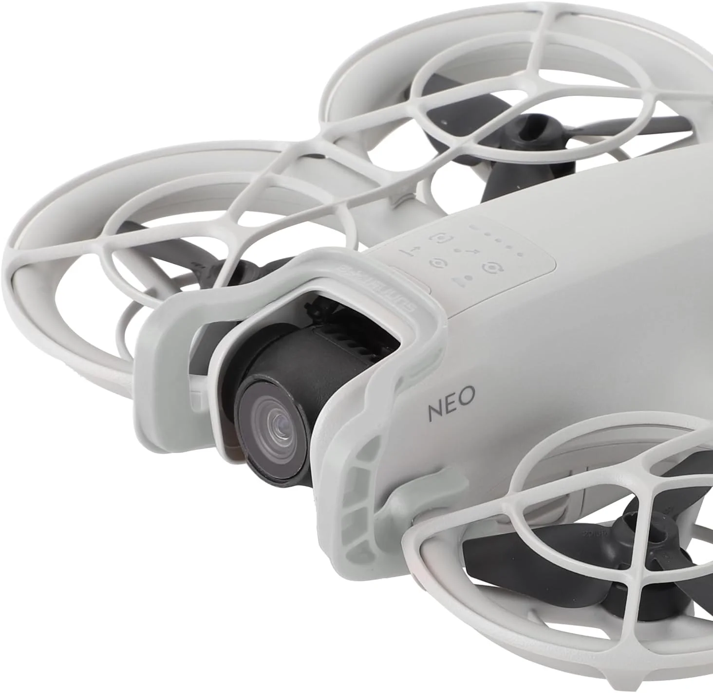 محافظ گیمبال ضد برخورد برای لوازم جانبی پهپاد DJI Neo، محافظ لنز دوربین برای DJI NEO (خاکستری)