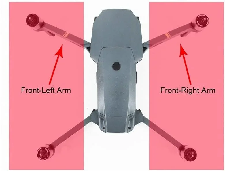 بازوی جلویی تعمیر پهپاد KUKEMI با موتور، برای Mavic، جایگزینی موتور بازوی PRO (جلو سمت چپ)