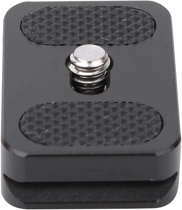 صفحه اتصال سریع کوچک RvSky PU25، مقاوم، جمع و جور، سبک وزن، مناسب برای سه پایه و تک پایه، رنگ مشکی