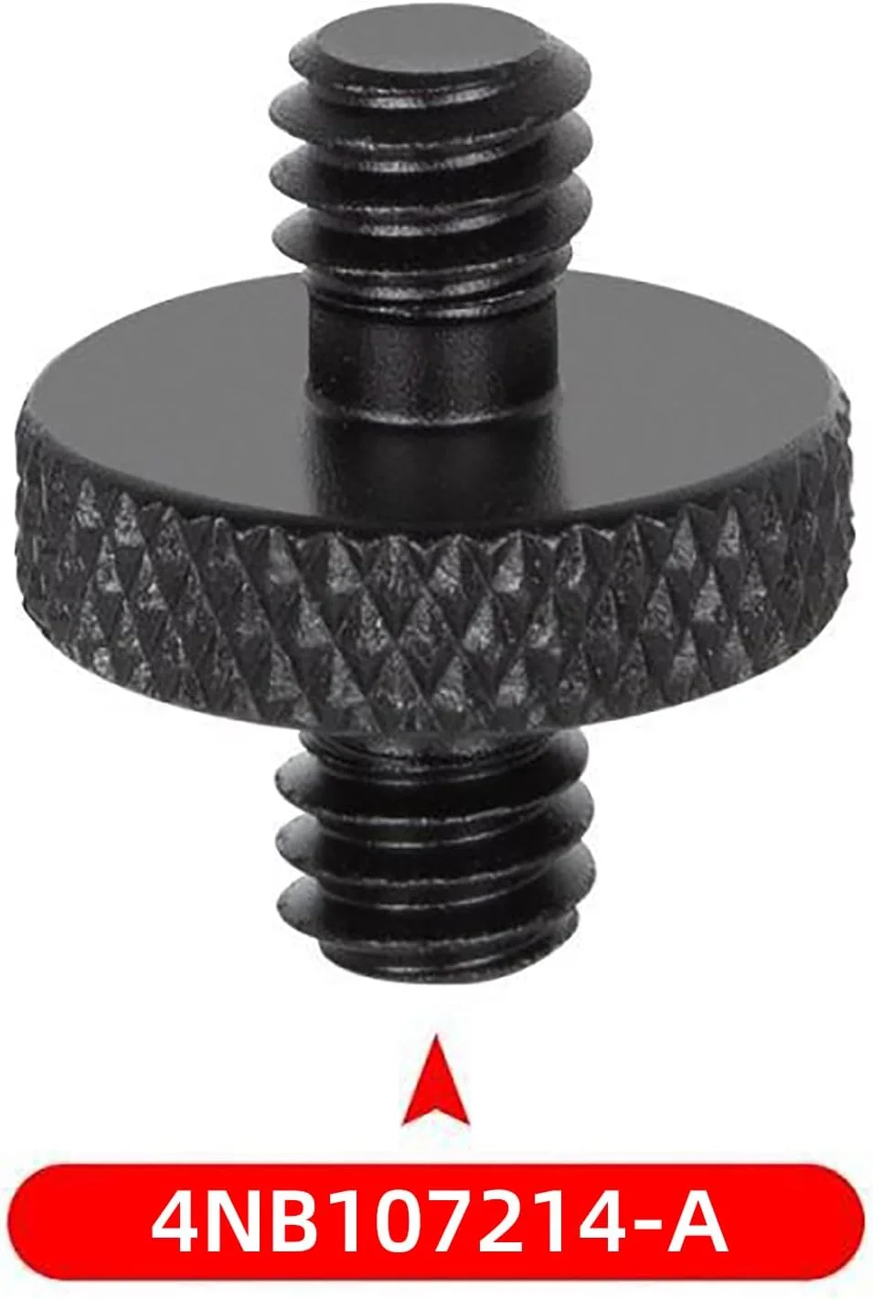 تبدیل پیچ فلزی 1/4 اینچ نر به 1/4 اینچ یا 3/8 اینچ نر دو سر برای سه پایه و پایه های دوربین - کوچک به کوچک