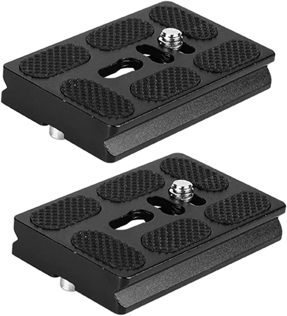 دو عدد صفحه رهاسازی سریع سر سه پایه، آداپتور جهانی پیچ 1/4 اینچ به 3/8 اینچ، پایه سه پایه Arca-Swiss QR دو عدد صفحه رهاسازی سریع سر سه پایه، آداپتور جهانی پیچ 1/4 اینچ به 3/8 اینچ، پایه سه پایه Arca-Swiss QR