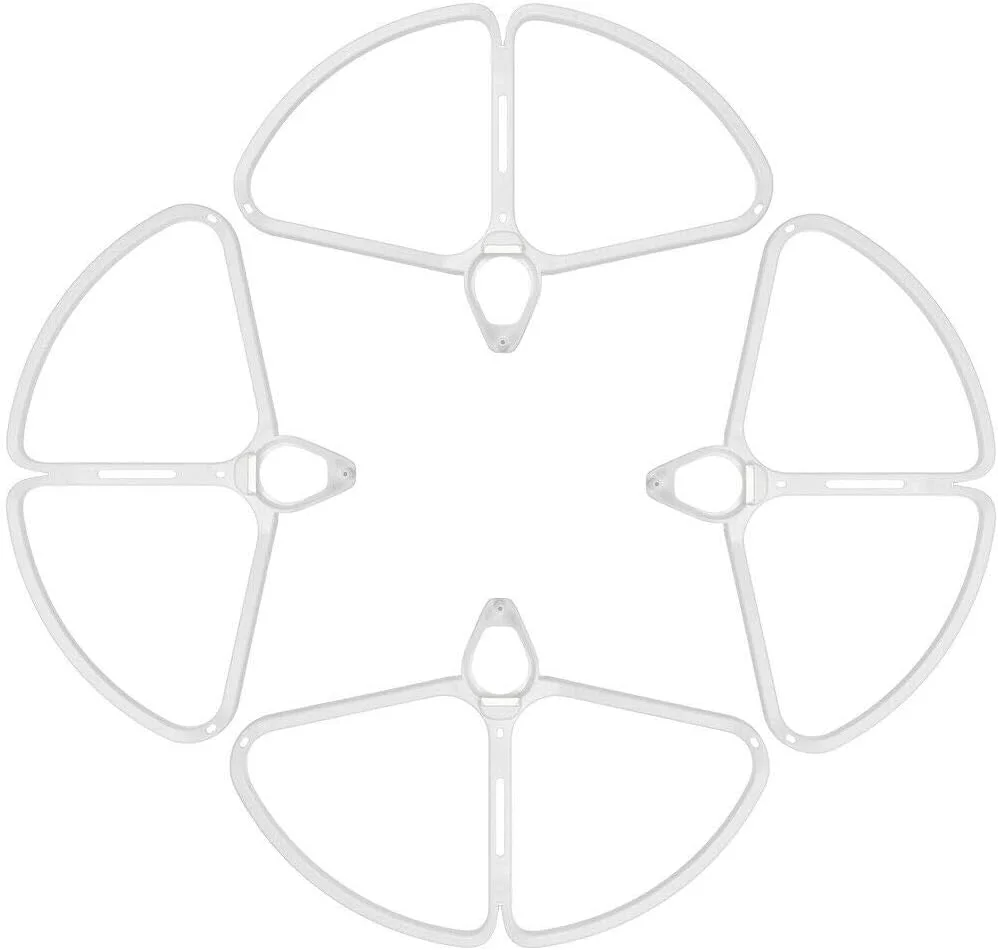 محافظ ملخ جداشدنی، ضربه گیر و محافظ ملخ رهاسازی سریع سفید رنگ مناسب برای DJI Phantom 4