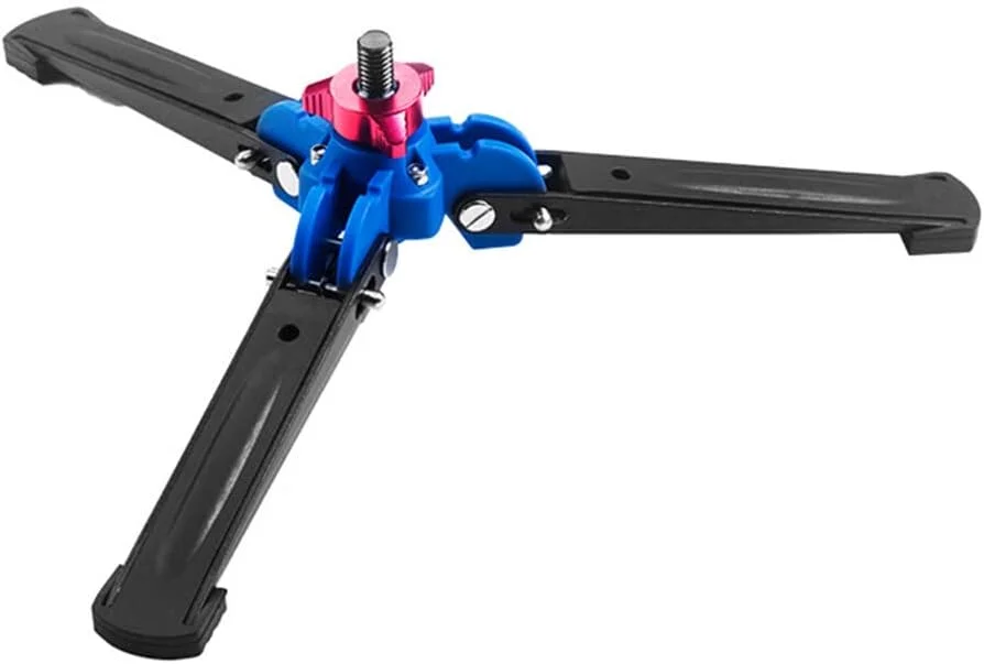 پایه مونوپاد سه پایه کوچک دوربین DSLR با پیچ 3/8 اینچی برای سه پایه و هد توپی