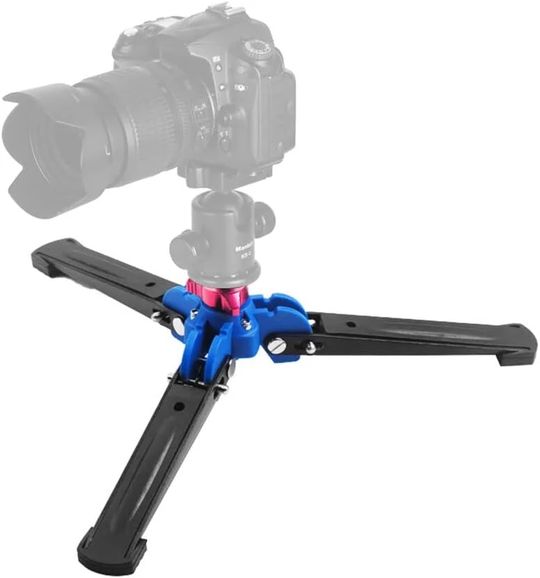 پایه مونوپاد سه پایه کوچک دوربین DSLR با پیچ 3/8 اینچی برای سه پایه و هد توپی