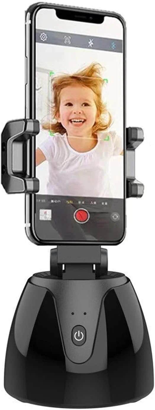 پایه نگهدارنده اشیا 360 درجه Pepisky، میله سلفی با چرخش 360 درجه، رهاسازی خودکار چهره و اشیا، اتصال بی سیم BT برای همه تلفن ها، ترکیب بندی هوشمند دوربین AI برای پیچ 14 اینچی