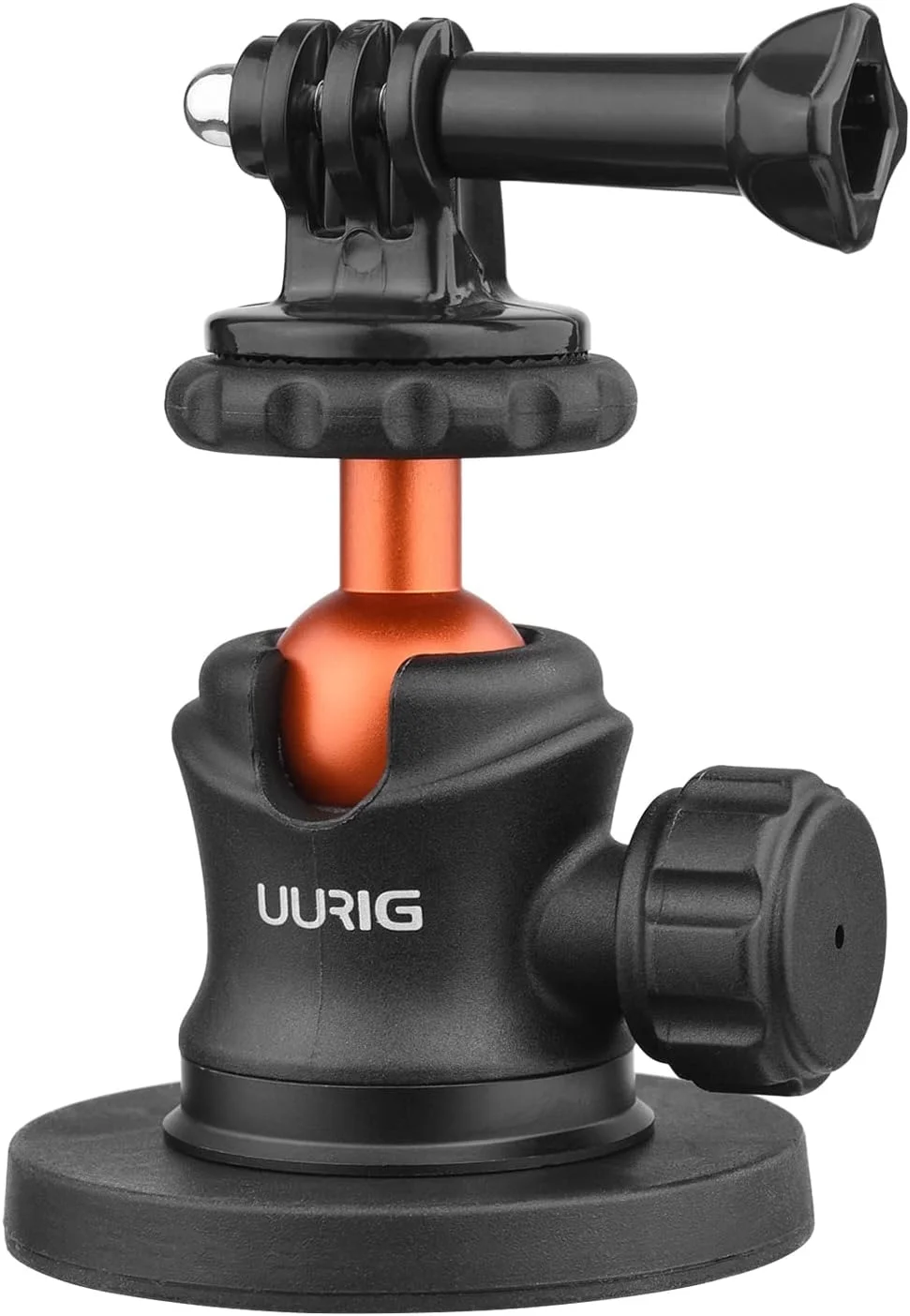 سر توپی کوچک دوربین Pepisky BH-07 با پیچ 1/4 اینچی به همراه پایه و آداپتور نصب دوربین ورزشی جایگزین برای دوربین های اکشن DJI 11109