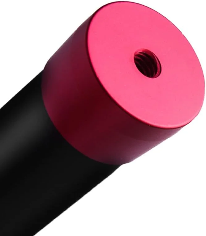 میله افزایش طول پپیسکی LR-224، آلیاژ آلومینیوم 101 سانتی متری با ظرفیت بار 5 کیلوگرم، 4 بخش با پیچ رزوه ای جهانی 1/4 اینچ و 3/8 اینچ برای دوربین های DSLR SLR، تثبیت کننده، هد توپی و گیره تلفن