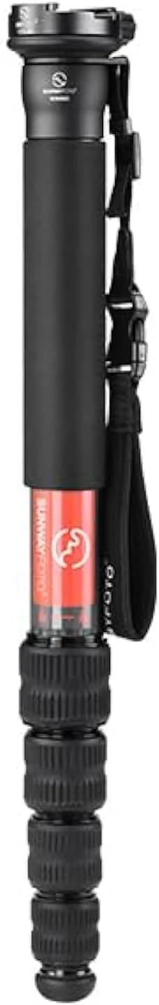 تک پایه فیبر کربنی سانوی فوتو مدل M3650C + DDY-58، قطر مقطع بالایی 36 میلی متر، حداکثر تحمل وزن 10 کیلوگرم، فوق العاده قابل حمل + دارای گیره سازگار با Arca