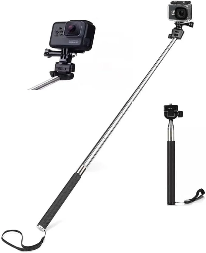 تک پایه توسعه پذیر جنریک برای GoPro Hero 12 11 10 9 8 Black Xiaomi Yi 4K Lite SJCAM SJ8 pro H9 Action Cam