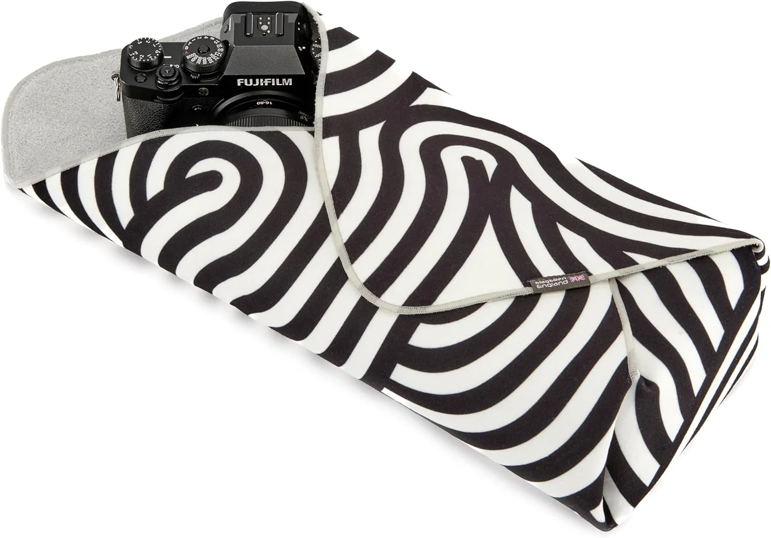 روکش پارچه ای محافظ، خود چسب، قابل استفاده مجدد، مقاوم در برابر آب و سبک وزن 3 Legged Thing Wrapz برای لنز دوربین، لپ تاپ، تلفن هوشمند، تبلت، کنسول های بازی، دوربین شکاری، لوازم الکترونیکی (طرح Swirl، بسته)