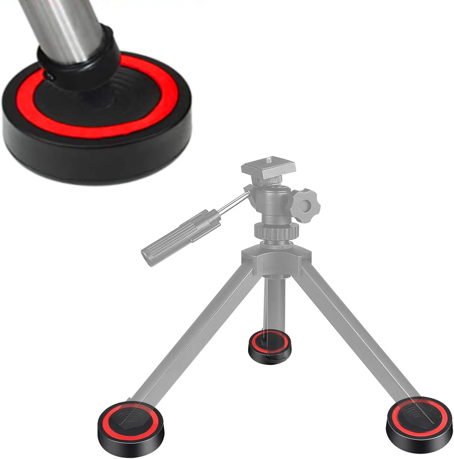 پدهای ضد لرزش سه پایه Celticbird 3، پدهای میرایی بدون لرزش برای تلسکوپ، دوربین DSLR و مانت سه پایه