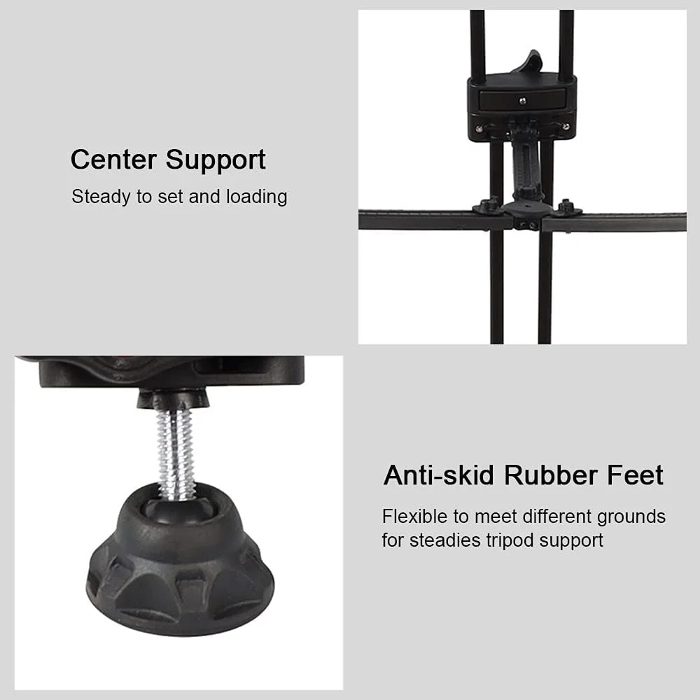 پایه سه پایه دوربین DSLR آلومینیومی حرفه ای Labymos 1.8 متری با حداکثر تحمل وزن 8 کیلوگرم، دارای سر هیدرولیکی با قابلیت چرخش 360 درجه و رابط جهانی 1/4 3/8 برای عکاسی با دوربین های DSLR SLR پایه سه پایه دوربین DSLR آلومینیومی حرفه ای Labymos 1.8 متری با حداکثر تحمل وزن 8 کیلوگرم، دارای سر هیدرولیکی با قابلیت چرخش 360 درجه و رابط جهانی 1/4 3/8 برای عکاسی با دوربین های DSLR SLR