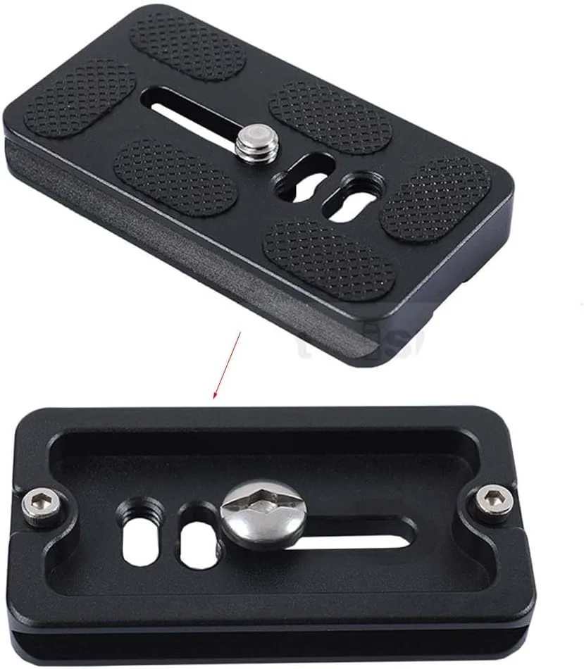 صفحه رهاسازی سریع دوربین iShoot مدل QS-70 با طول 7 سانتی متر و پیچ 1/4 اینچی سازگار با سه پایه های توپی Arca-Swiss