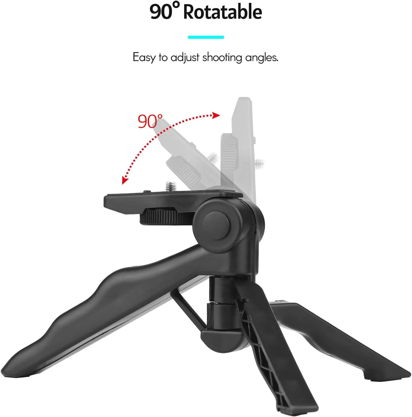 ست نگهدارنده گوشی رومیزی چند منظوره Irovami با حداکثر تحمل وزن 2 کیلوگرم برای پخش زنده، ولاگ، چت تصویری و سلفی