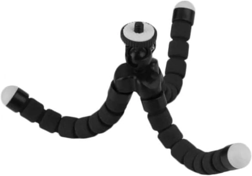 سه پایه انعطاف پذیر اختاپوسی مشکی چند رنگ