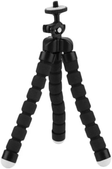 سه پایه انعطاف پذیر اختاپوسی مشکی چند رنگ