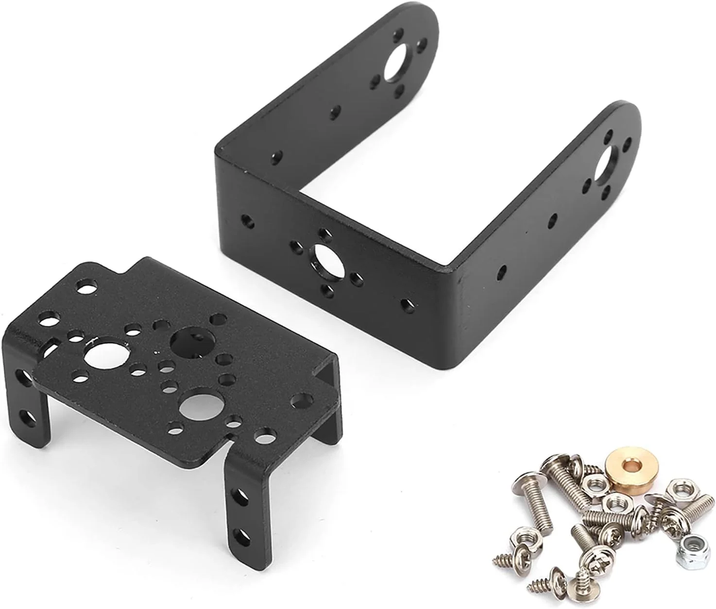 کیت نصب سر فرمان موتور سروو چند منظوره، کیت نصب سنسور براکت سروو شیب برای ربات های DIY کیت نصب سر فرمان موتور سروو چند منظوره، کیت نصب سنسور براکت سروو شیب برای ربات های DIY