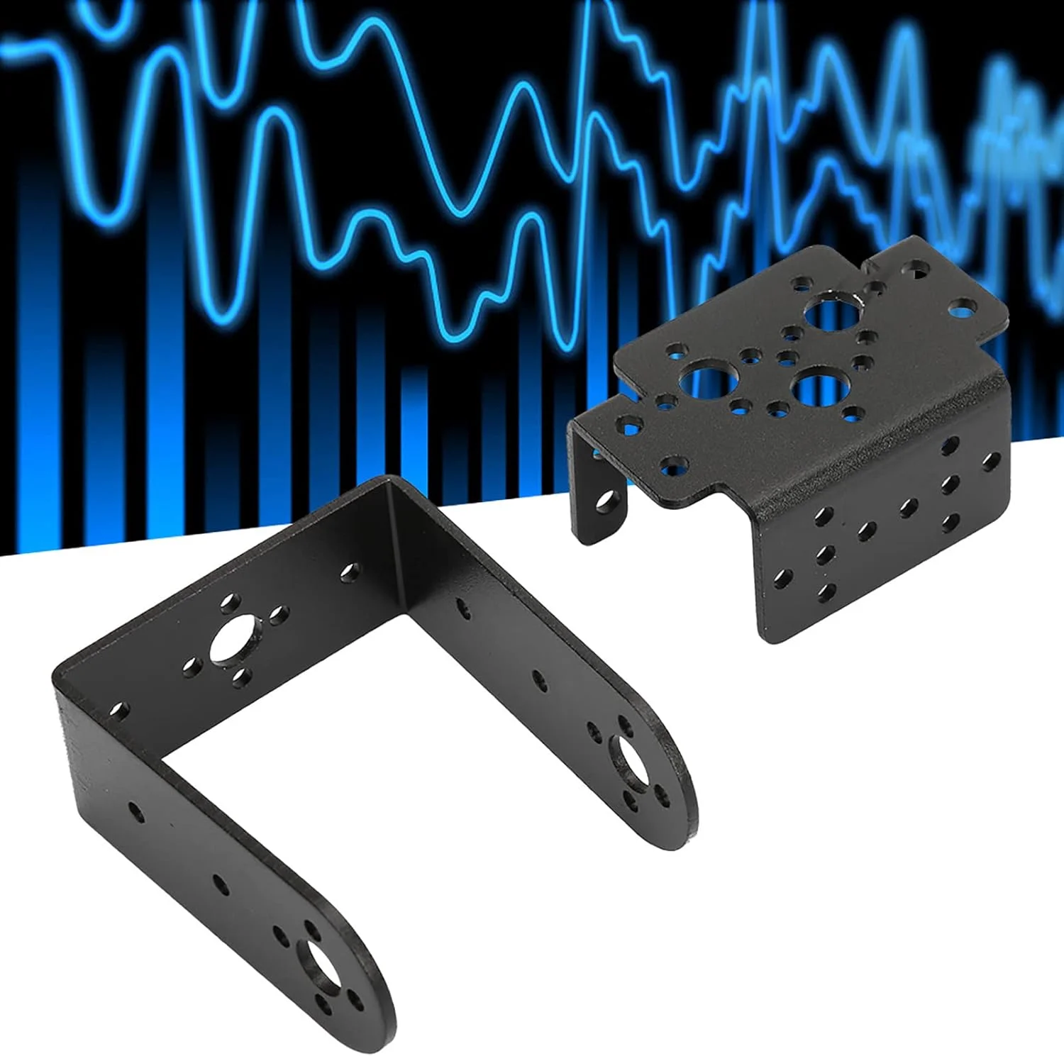 کیت نصب سر فرمان موتور سروو چند منظوره، کیت نصب سنسور براکت سروو شیب برای ربات های DIY کیت نصب سر فرمان موتور سروو چند منظوره، کیت نصب سنسور براکت سروو شیب برای ربات های DIY