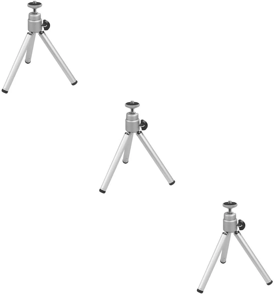 پایه سه پایه کوچک قابل افزایش 3 عددی، سه پایه تلفن همراه، سه پایه مسافرتی قابل حمل، سه پایه دوربین، پایه سه پایه چوب سلفی، نگهدارنده پایه تلفن برای لوازم عکسبرداری و وبلاگ نویسی