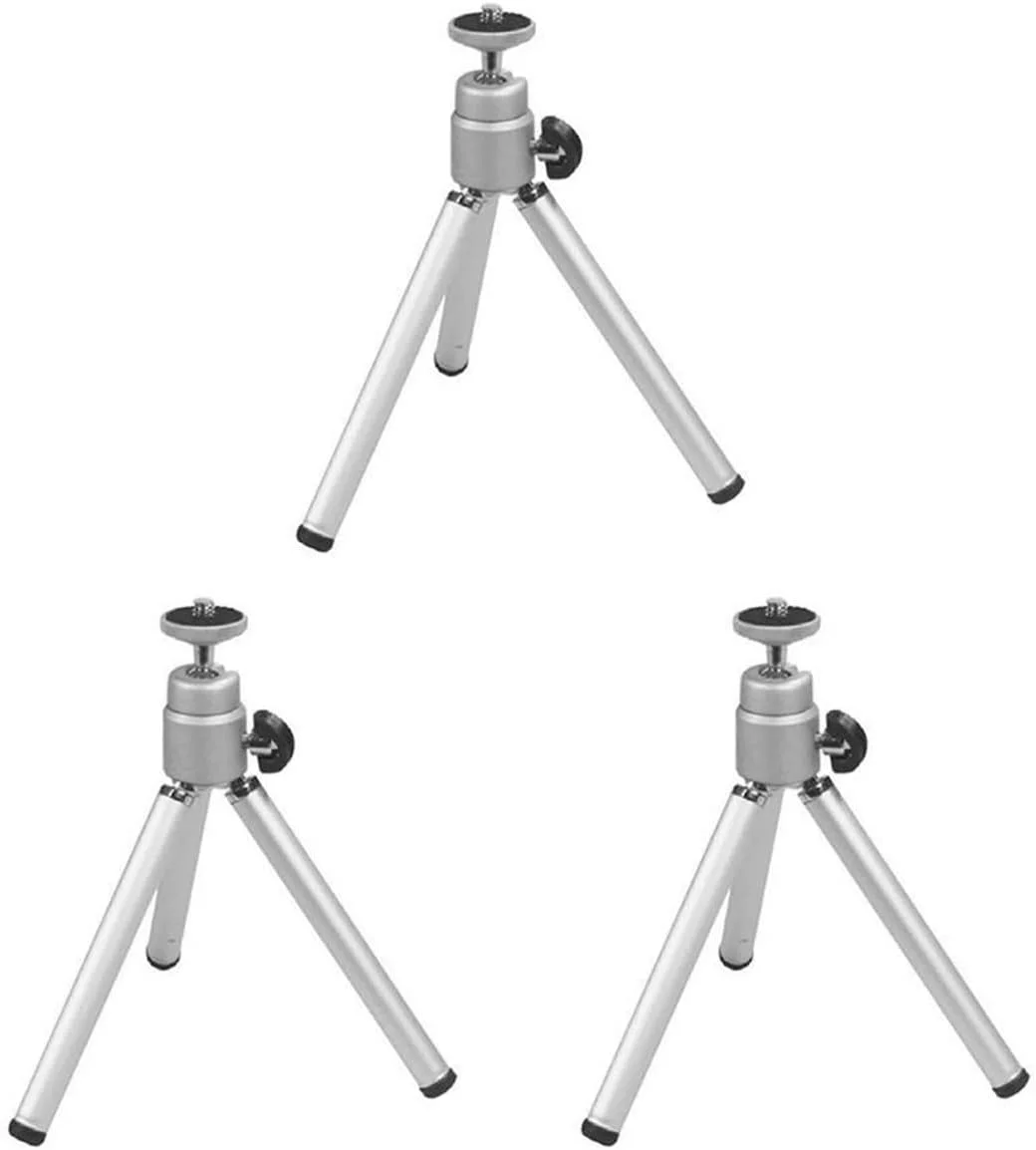 پایه سه پایه کوچک قابل افزایش 3 عددی، سه پایه تلفن همراه، سه پایه مسافرتی قابل حمل، سه پایه دوربین، پایه سه پایه چوب سلفی، نگهدارنده پایه تلفن برای لوازم عکسبرداری و وبلاگ نویسی