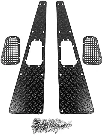 صفحه ضد لغزش فلزی و توری محافظ برای -4 TRX4 1/10 RC Crawler، قطعات ارتقاء و لوازم جانبی