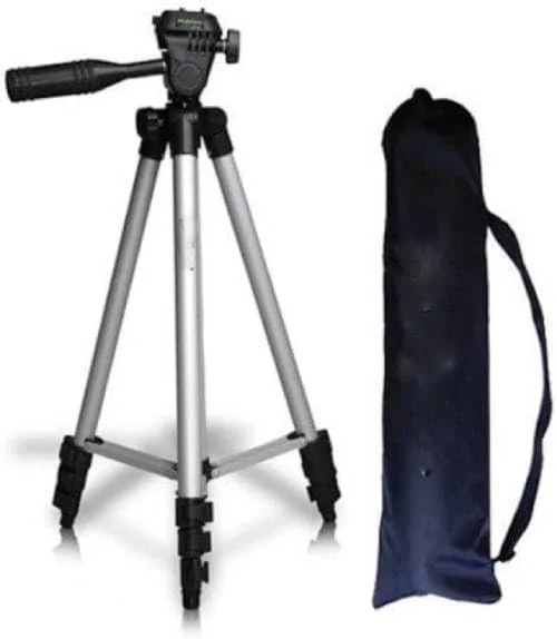 سه پایه حرفه ای 127 سانتی متری برای دوربین های Canon EOS Rebel DSLR، Nikon، Sony، PENTAX و تمام دوربین های مشابه