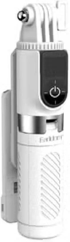 مونوپاد سلفی و مینی سه پایه با نور پرکننده و کنترل از راه دور بلوتوثی مدل ET-ZP26 مناسب پخش زنده - سفید