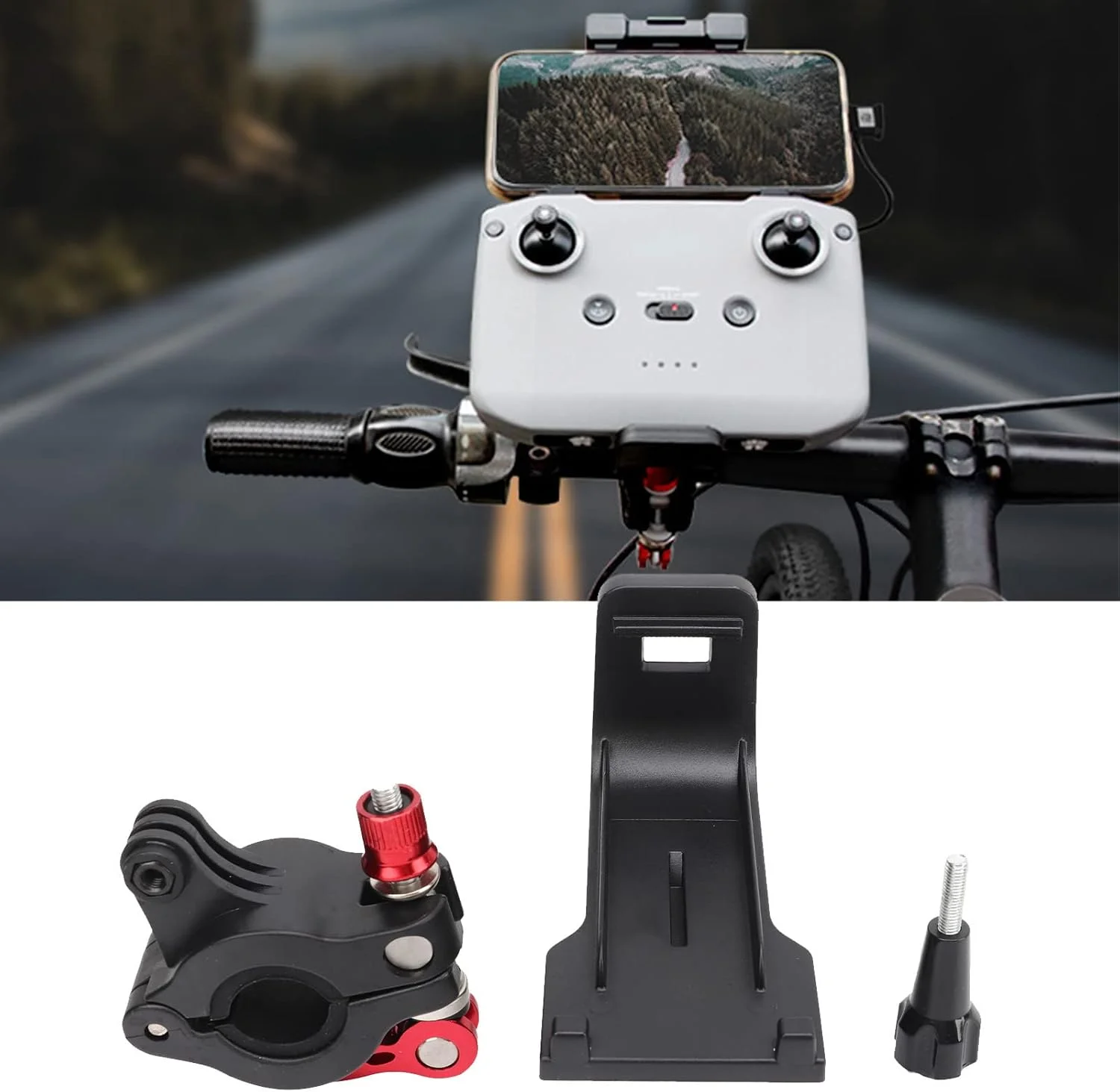 پایه نگهدارنده ریموت کنترل دوچرخه، چند منظوره و پایدار برای عکاسی هوایی