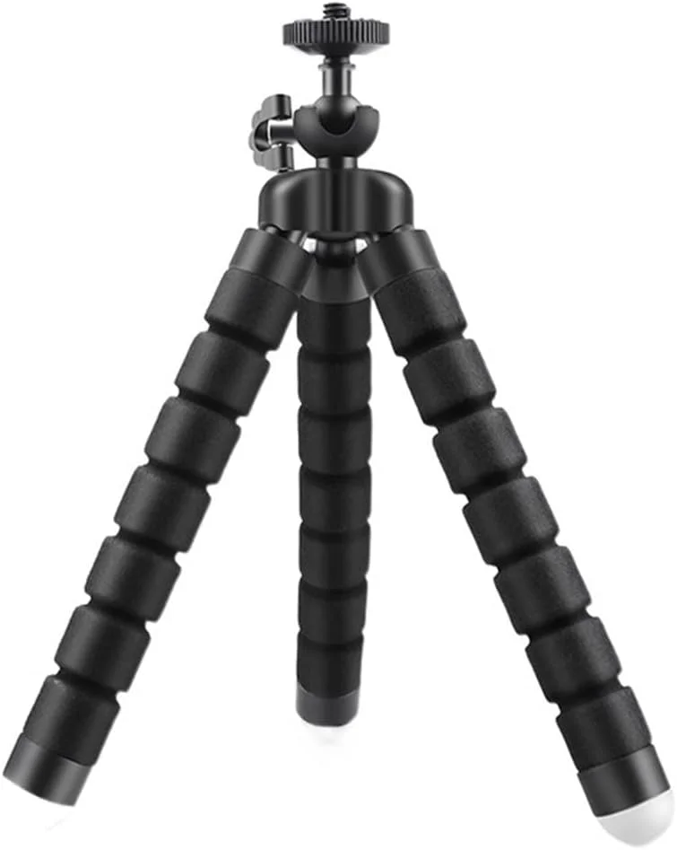 نگهدارنده دوگانه گیره تلفن و ویدیو ZURBAA به همراه سه پایه و براکت افقی، تثبیت کننده سه پایه یونیورسال