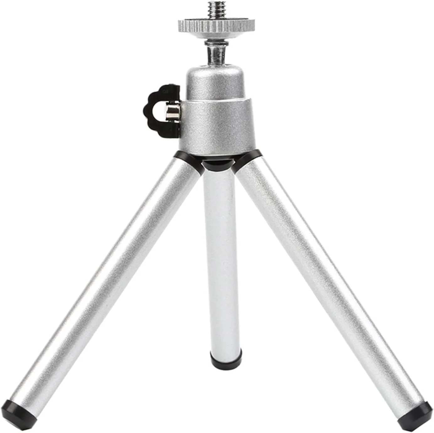 سه پایه کوچک و انعطاف پذیر ZURBAA، پایه نگهدارنده چند بخشی برای پروژکتور و دوربین، سه پایه رومیزی آلیاژ آلومینیوم برای تلفن همراه با پایه های قابل افزایش