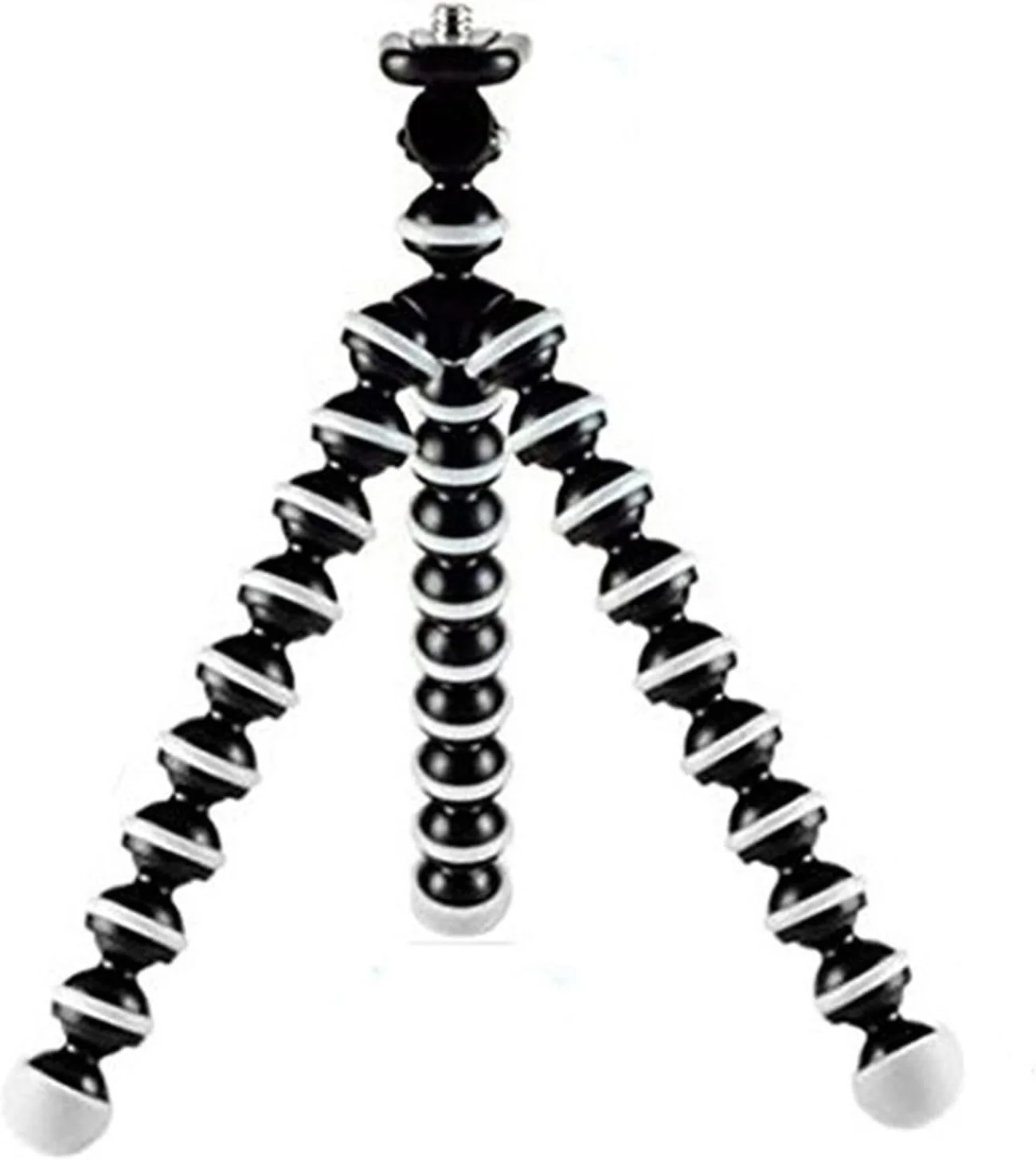 سه پایه کوچک مشکی دوربین و موبایل مناسب استفاده رومیزی