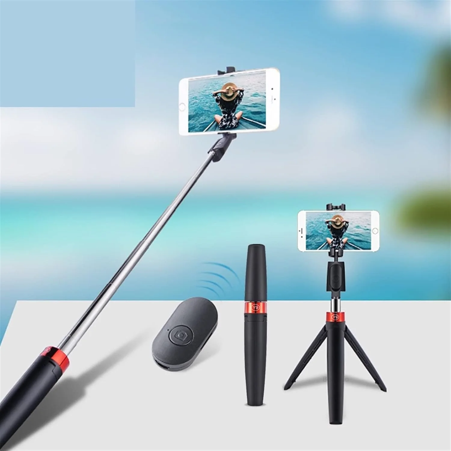 سه پایه ZURBAA با براکت تاشو سه پایه تک پایه فیلمبرداری دستی