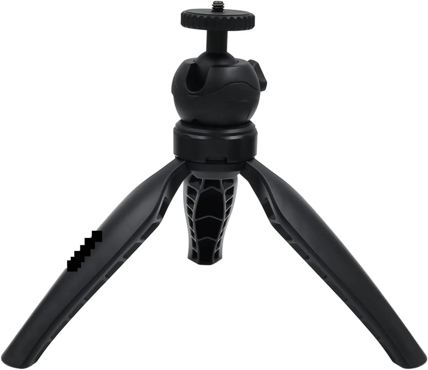 سه پایه مینی با سر توپی درجه دار و کفشک سرد، میله سلفی قابل افزایش طول برای دوربین