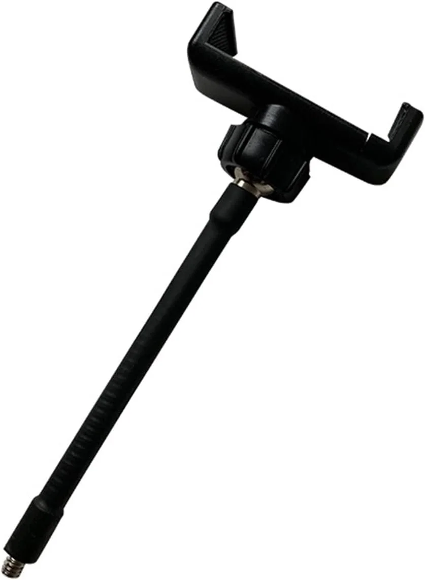 سه پایه گوشی موبایل ZURBAA، تک پایه شلنگ قابل حمل، گیره نگهدارنده گوشی موبایل، پایه رینگ لایت