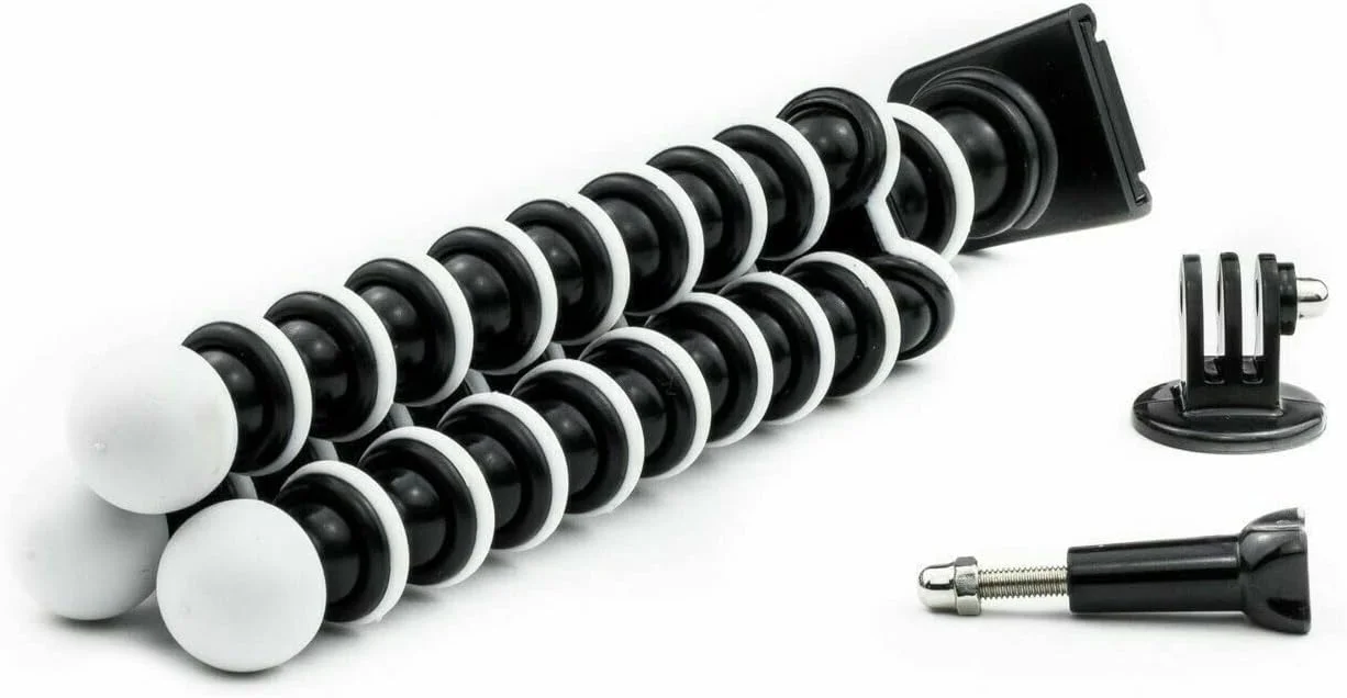 نگهدارنده سه پایه ZURBAA با گیره، پایه سه پایه انعطاف پذیر تلفن همراه برای