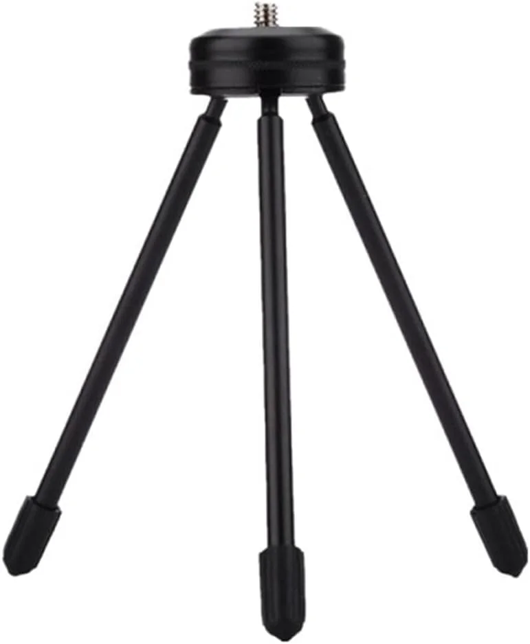 سه پایه دوربین قابل حمل با سر پیچی برای دوربین های کوچک و تلفن