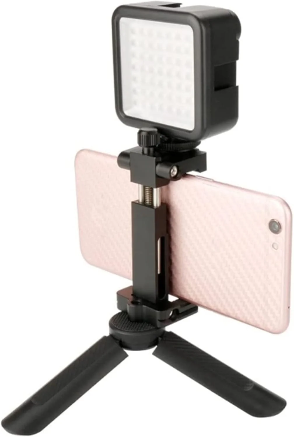 سه پایه تاشو با دسته گریپ، پایه سه پایه رومیزی دستی گیمبال انعطاف پذیر مینی سبک وزن قابل حمل برای تثبیت کننده رومیزی