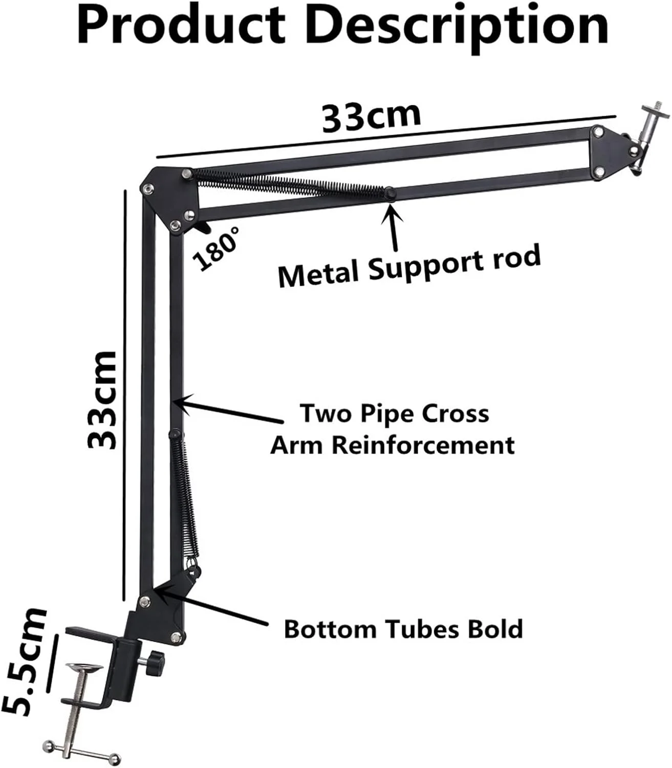 سه پایه دوربین گوشی، سه پایه رومیزی قابل تنظیم عکاسی به همراه نگهدارنده گوشی مناسب برای نیکون و نور حلقه ای