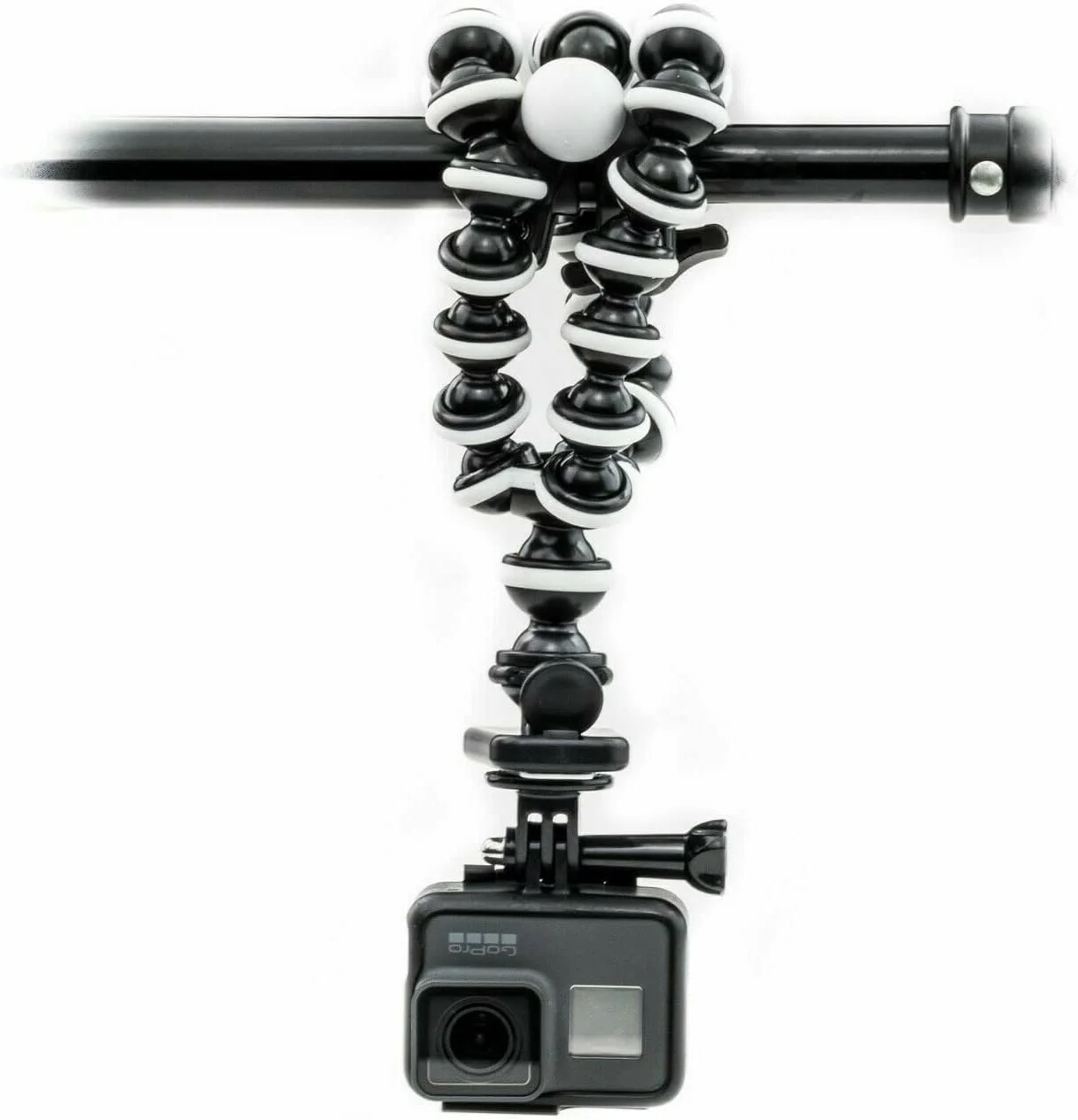 نگهدارنده سه پایه ZURBAA با گیره، پایه سه پایه انعطاف پذیر تلفن همراه برای