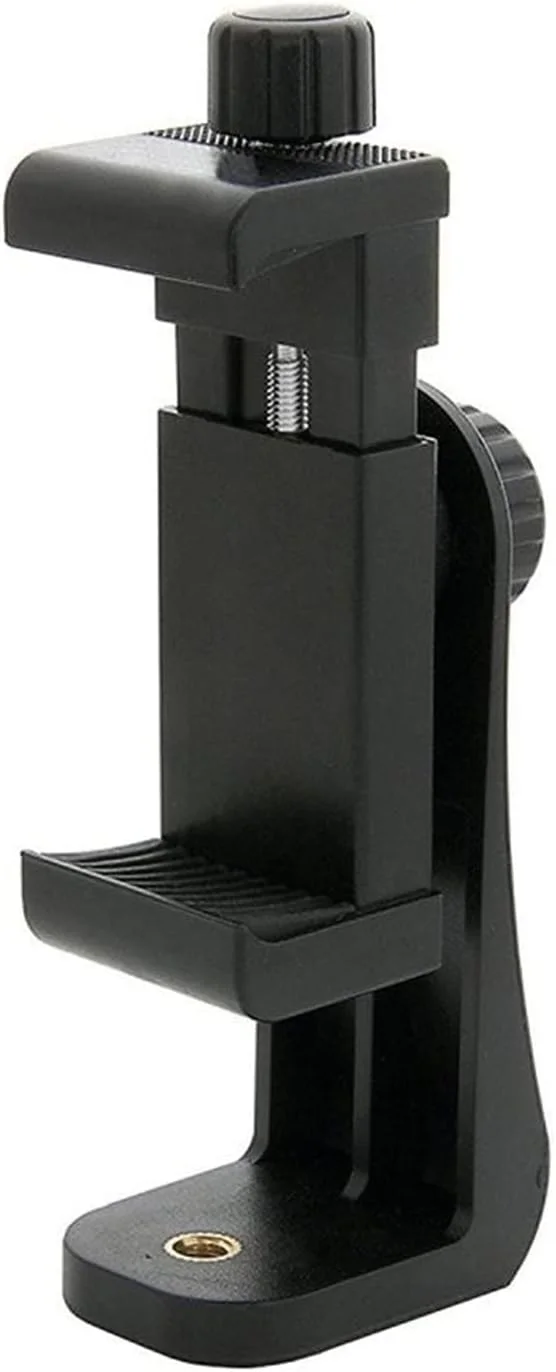 گیره نگهدارنده گوشی موبایل سه پایه سازگار با انواع هولدرهای پیچی موبایل و سه پایه رومیزی