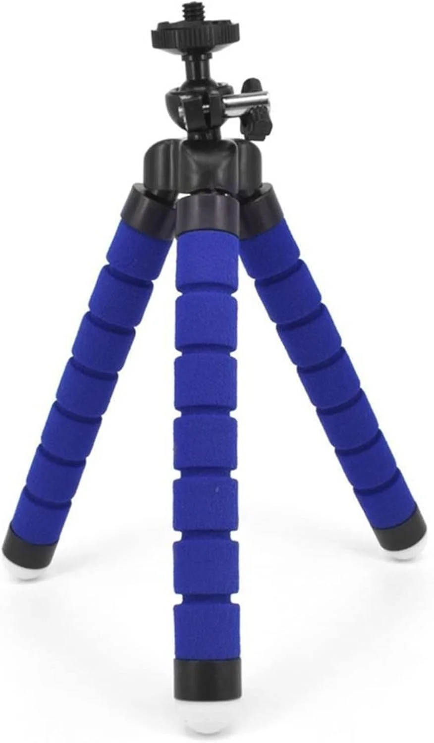 سه پایه انعطاف پذیر کوچک ZURBAA با شاتر از راه دور بی سیم برای تلفن، سه پایه دوربین کوچک، گیره نگهدارنده تلفن