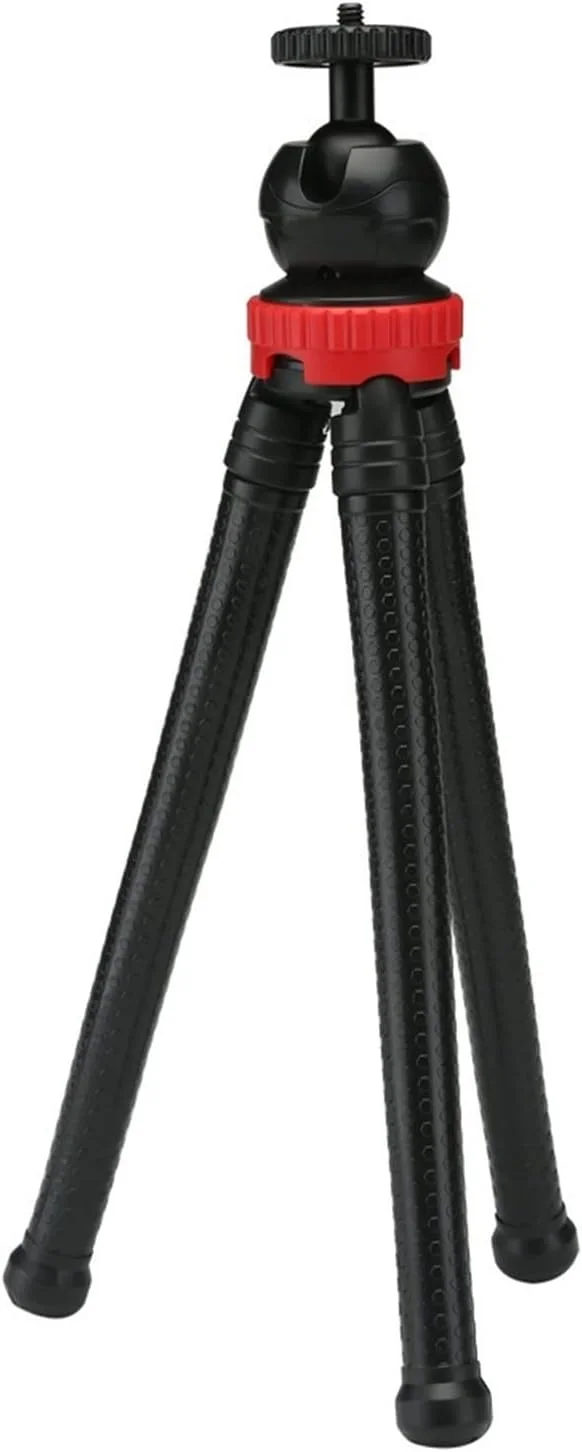 سه پایه رومیزی قابل حمل ZURBAA، سه پایه انعطاف پذیر مسافرتی، براکت سه پایه تلفن همراه، تک پایه، مونوپاد، چوب سلفی