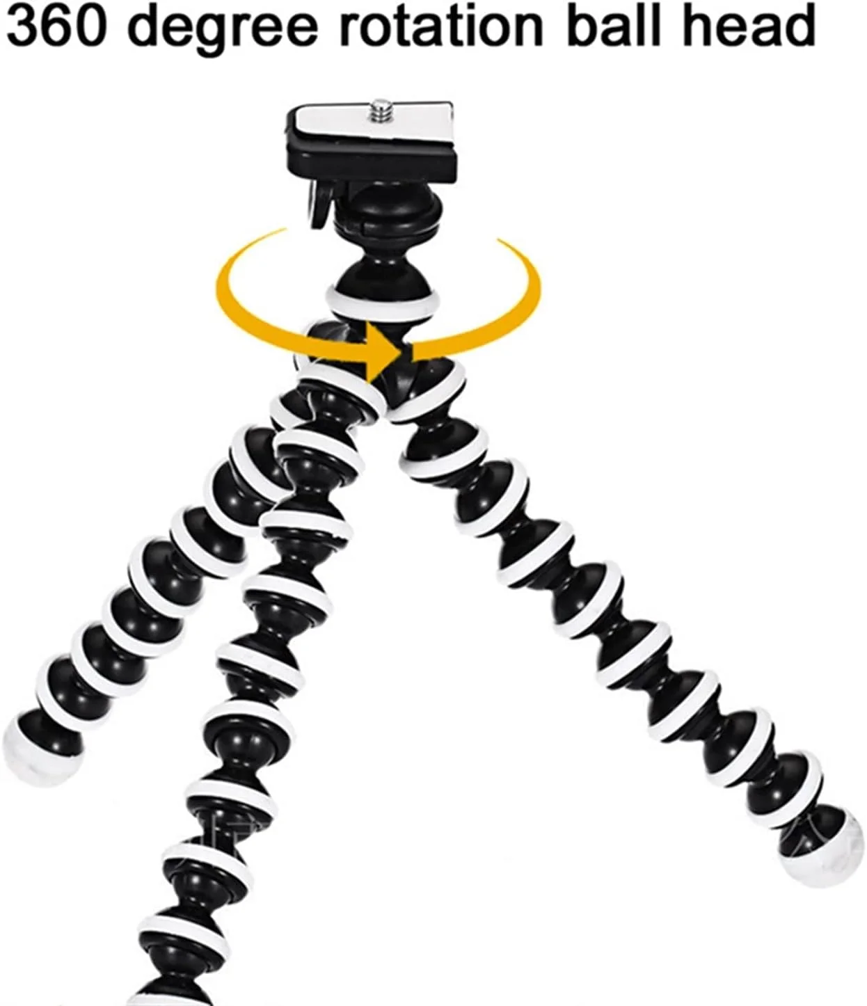 سه پایه رومیزی کوچک دوربین، موبایل و گوشی هوشمند زوربا با گیره