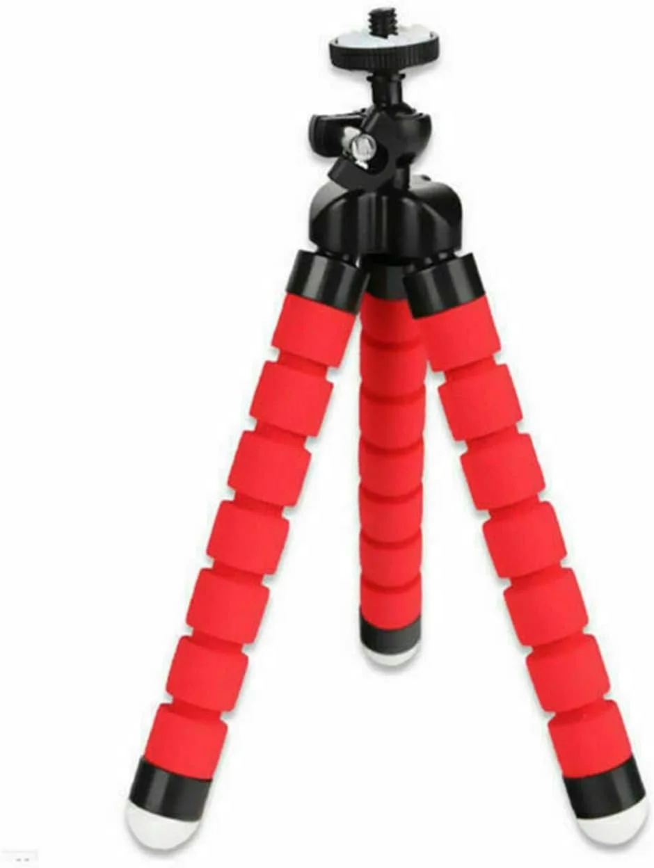 پایه نگهدارنده گوشی موبایل، سه پایه کوچک قابل حمل و انعطاف پذیر، براکت نگهدارنده دوربین برای تلفن همراه