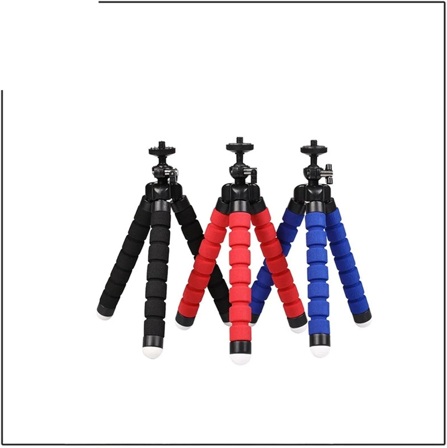 پایه نگهدارنده گوشی موبایل، سه پایه کوچک قابل حمل و انعطاف پذیر، براکت نگهدارنده دوربین برای تلفن همراه